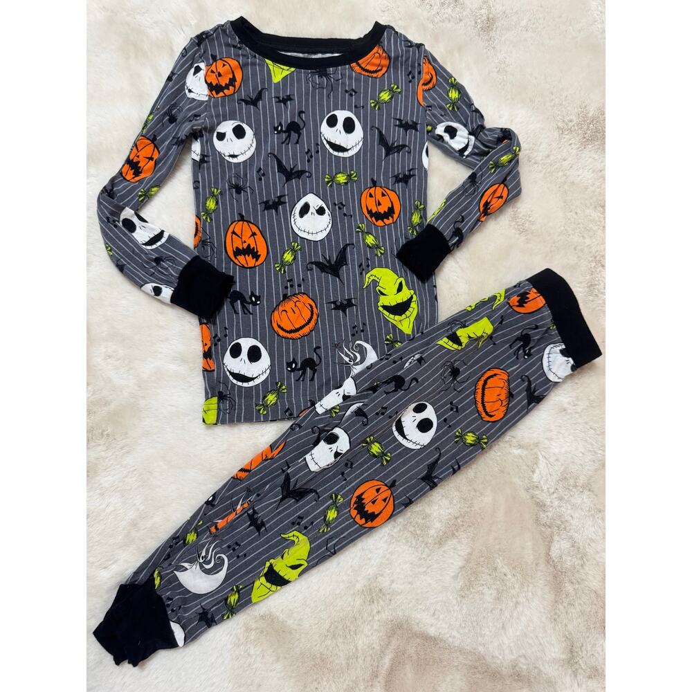 Little Sleepies Nightmare Before Christmas Bamboo 2-piece Pajamas Size 2T